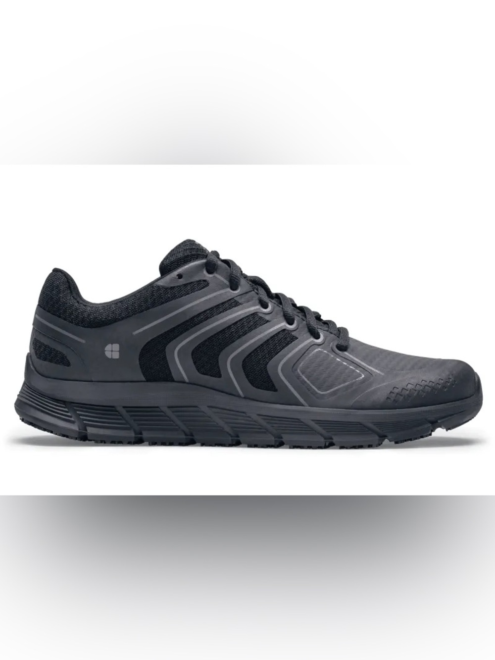 Shoes For Crews Course Women’s Black Sneakers Size 8.5 NIB Slip Resistant Work